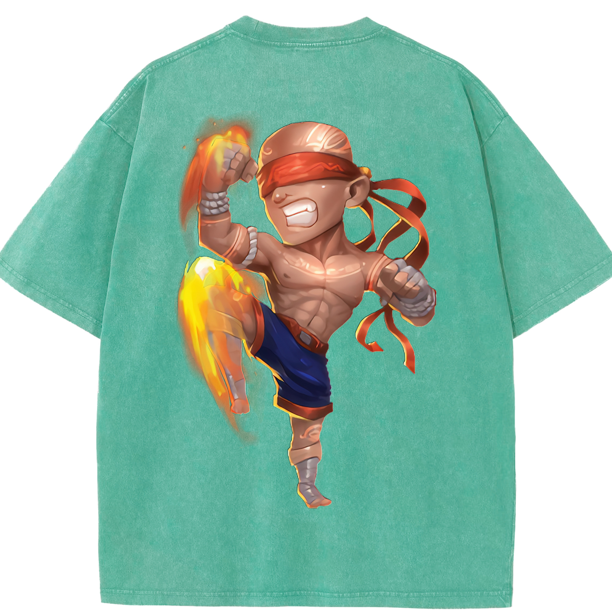 リーグ・オブ・レジェンド League of Legends LOL 綿100% ヴィンテージ風 半袖Tシャツ（背面プリント）